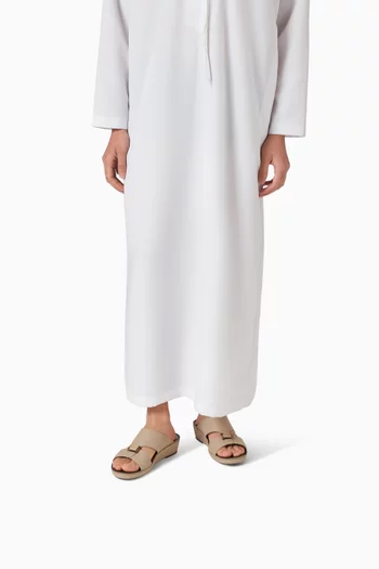 Quadratura Cuerno Sandals in Deercalf