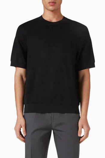 Double-faced T-shirt in Knit