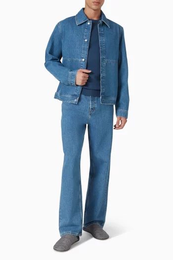 Slim-fit T-shirt in Merino-wool