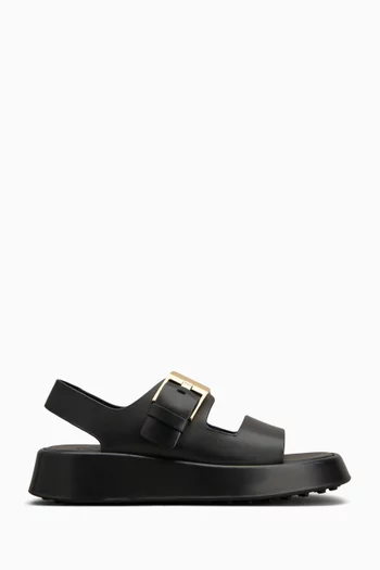 Sandals in Calfskin Leather