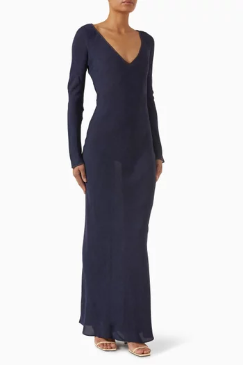 Odilia V-neck Dress in Viscose