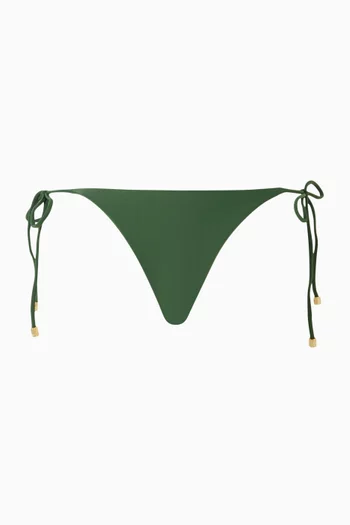 Matte Tie Side Bikini Briefs
