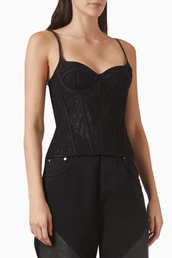 Bustier Top in Lace