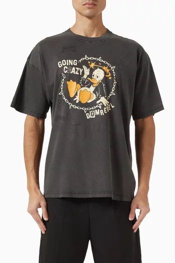 تي شيرت كراي فيديد قطن جيرسيه