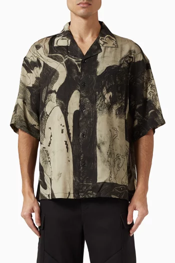 قميص اكستروفيرت بياقة بطية