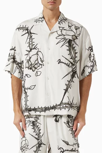 قميص إينكد بياقة بطية