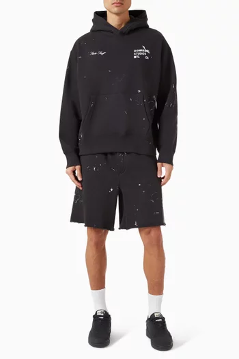 سويت شيرت ستاف بنقشة صوف قطني