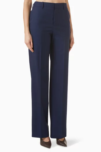 Alvise Straight-leg Pants in Virgin Wool