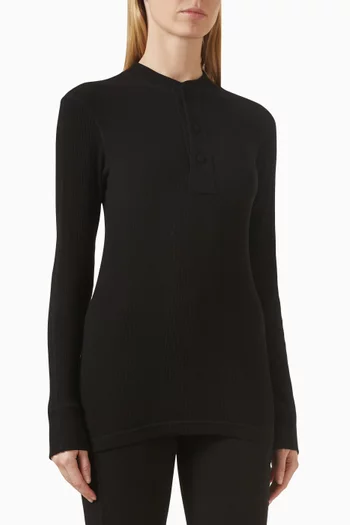 Bastian Top in Cotton Jersey