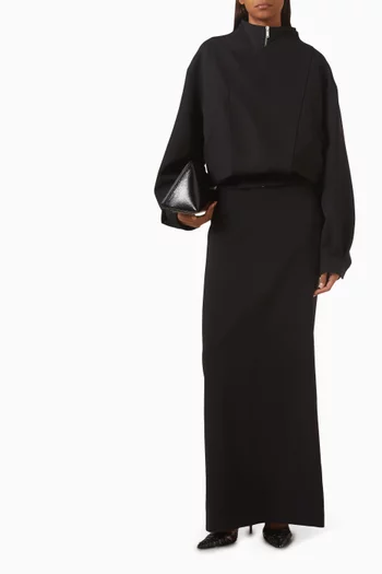 Salma Bomber Jacket in Virgin-wool