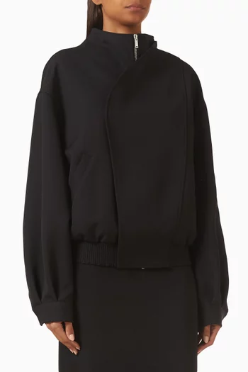 Salma Bomber Jacket in Virgin-wool