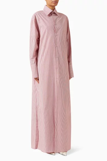 Malik Shirt Dress in Cotton