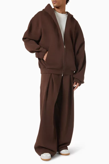 كنزة بغطاء رأس بريمو بسحّاب