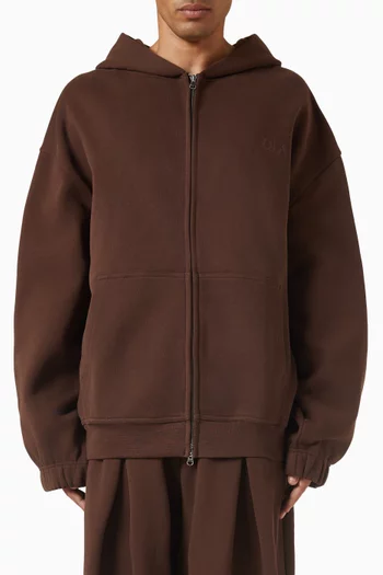 كنزة بغطاء رأس بريمو بسحّاب