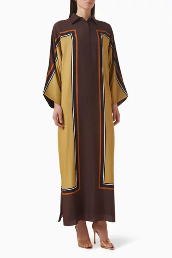 قفطان شيرين مزيج حرير