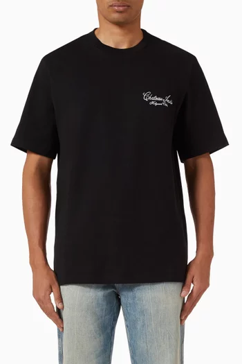 Chateau Script T-shirt in Cotton