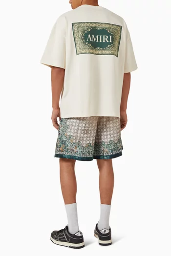 Bandana Oversized T-shirt in Cotton