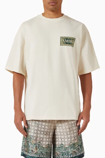 Bandana Oversized T-shirt in Cotton