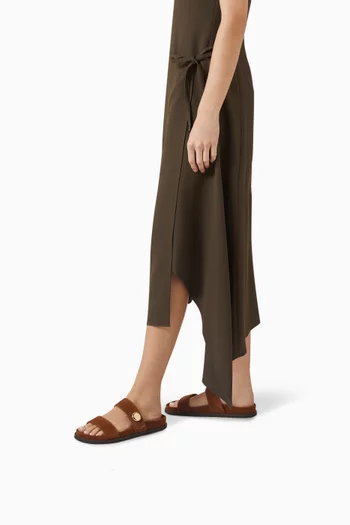 Romy Sport Slides in Suede