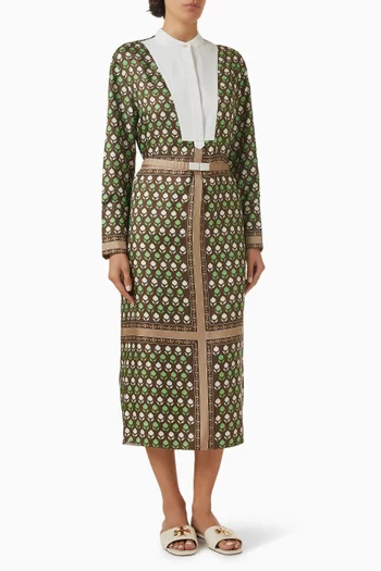 Shirt Dress in Silk