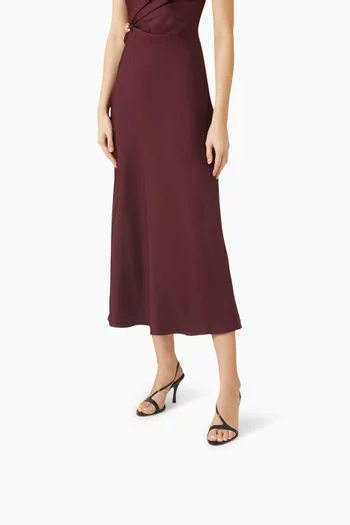 صندل أروى بكعب 85 مم جلد ناعم