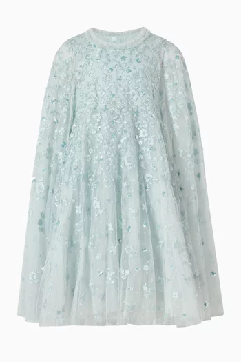 Dahlia Clover Cape Dress