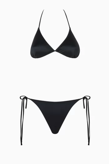 Tie-up Bikini Set