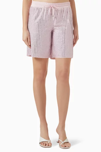 Malibu Crystal-embellished Boxer Shorts