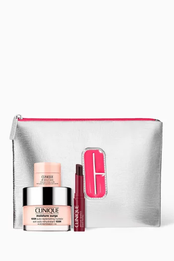 مجموعة مكياج ومستحضرات للعناية بالبشرة وترطيبها