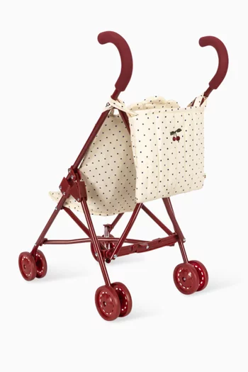 Cherry Dot Doll Stroller