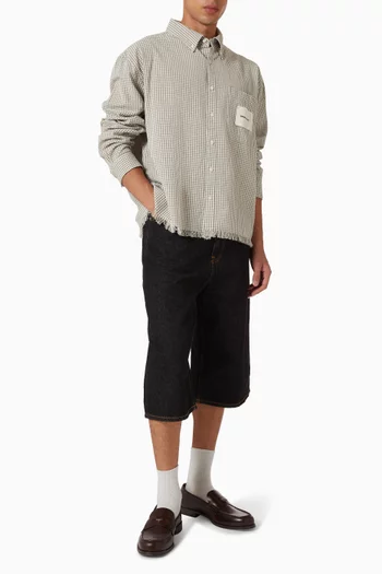 Distressed Farmer's Shirt