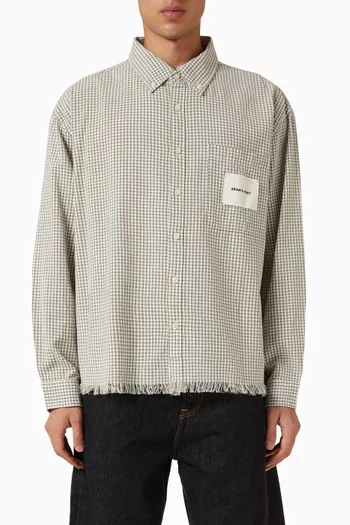 Distressed Farmer's Shirt