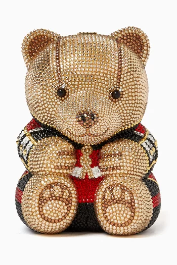 Teddy Albert Crystal Clutch