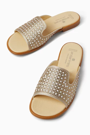 Rhinestone-embellished Sandals