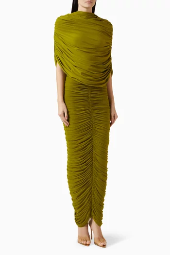 Vienna Ruched Dress in Malai Lycra