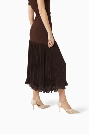 Positano Dorsay 75 Pumps in Lace Crochet