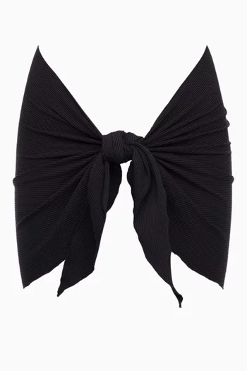 سارونغ بتصميم مقوس ورباط