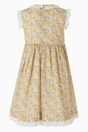 فستان ماريا بنقشة