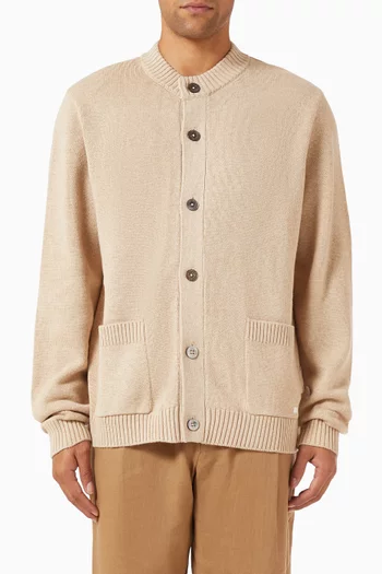 Danilo Buttoned Cardigan in Knit