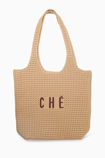 Lantana Logo Shopper Bag in Knit