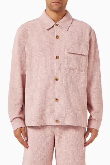 Ruiz Shirt in Boucle Knit