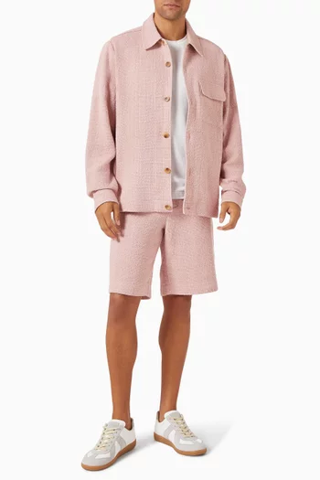 Ruiz Tailored Shorts in Boucle Knit