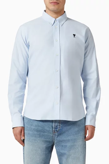 Ami de Coeur Button Down Shirt in Cotton