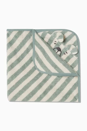 Albert Hooded Towel in Cotton