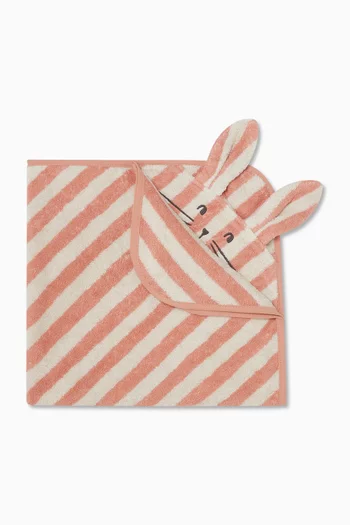 Albert Hooded Towel in Cotton