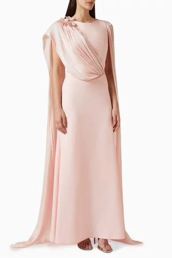 Drape Cape Dress
