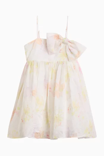 Anais Bow Mini Dress