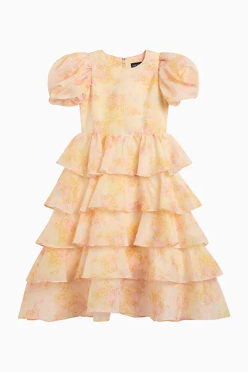 Lenny Ruffled Maxi Dress