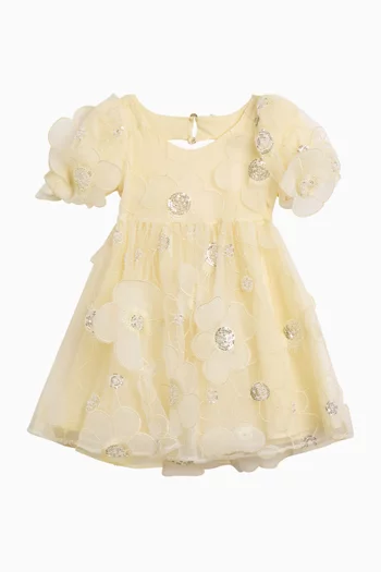 Jamie Flower-print Mini Dress