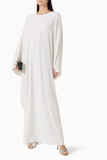Oversized Kaftan in Poly-lycra